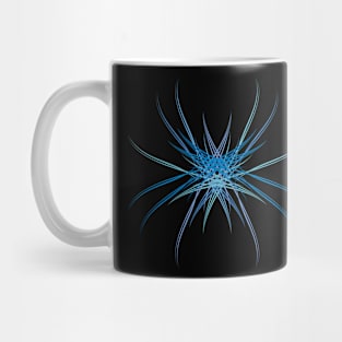 Blue spider futuristic Mug